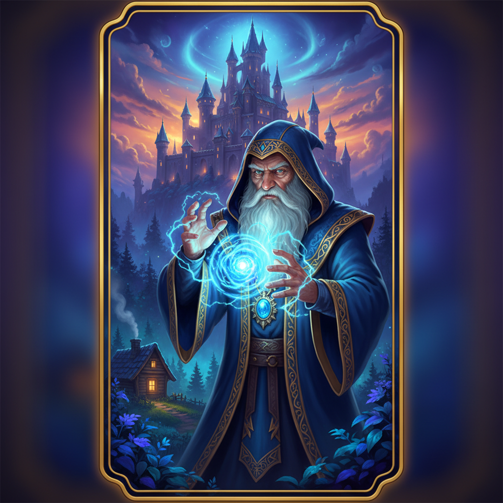 Blue Wizard Slot Game